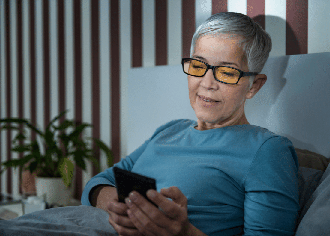 blue light lens coating