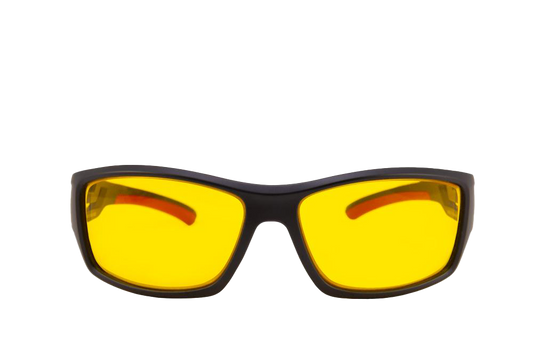 Onyx Light Sensitivity Glasses Front View