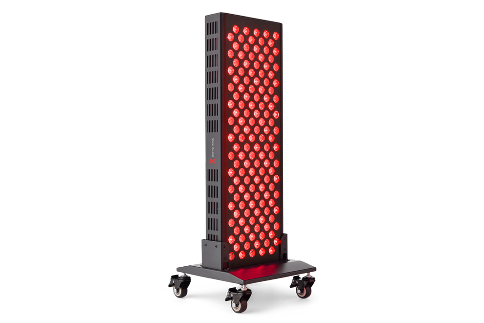 Max Red Light Therapy Device on Wheelie/Base Stand