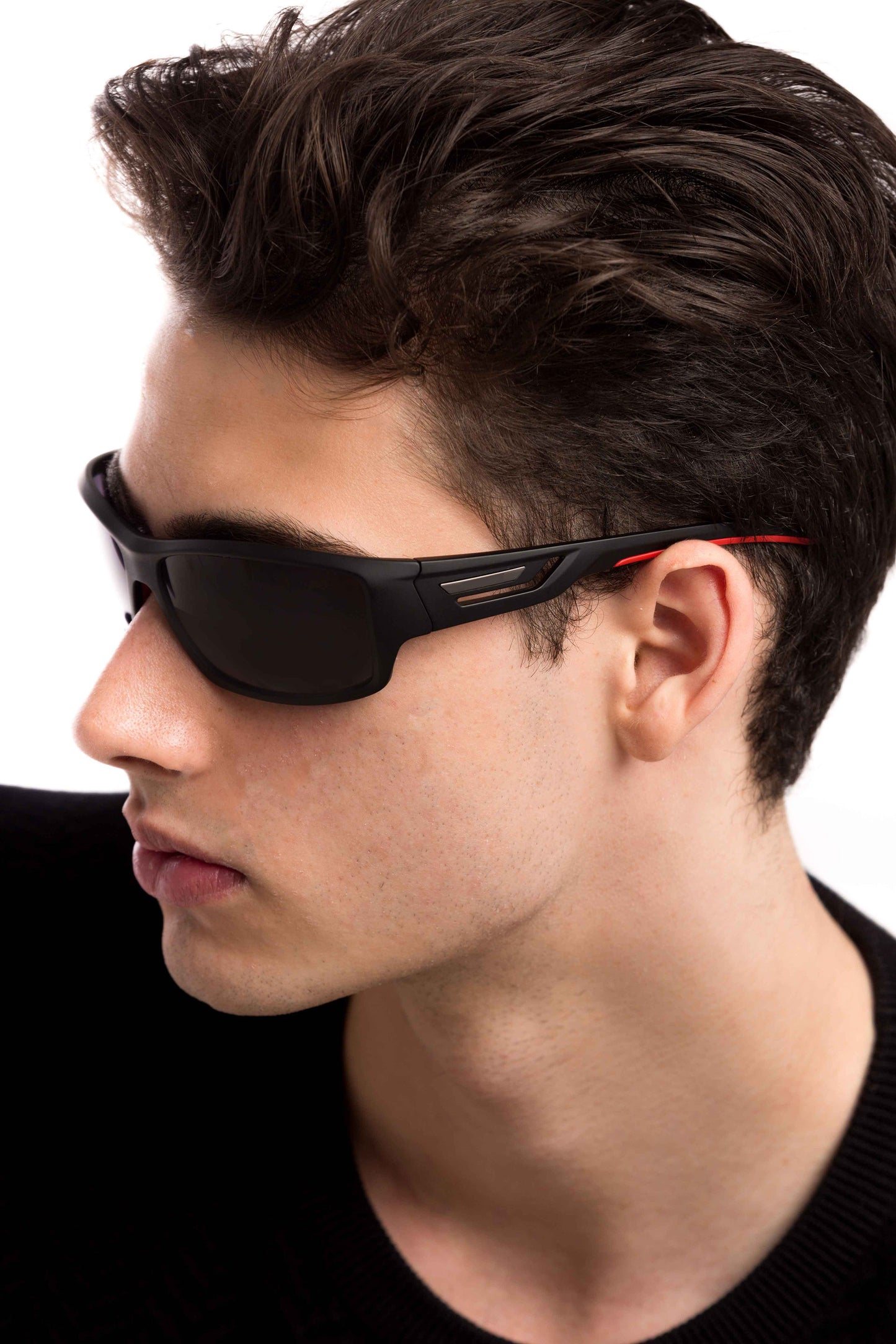 Man Wearing Onyx Sunglasses (Grey)