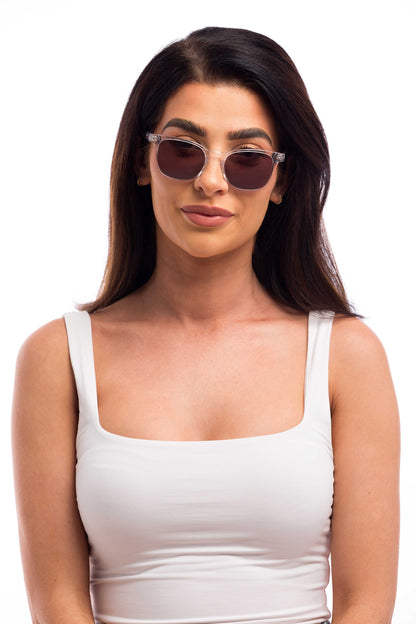 Crystal Sunglasses Readers (Brown)